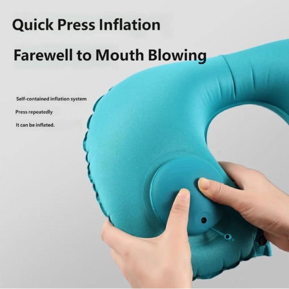 Portable Inflatable Neck Pillow - CHOOSE 1 - Picture 7 of 14